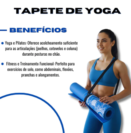 Tapete Yoga Fitness