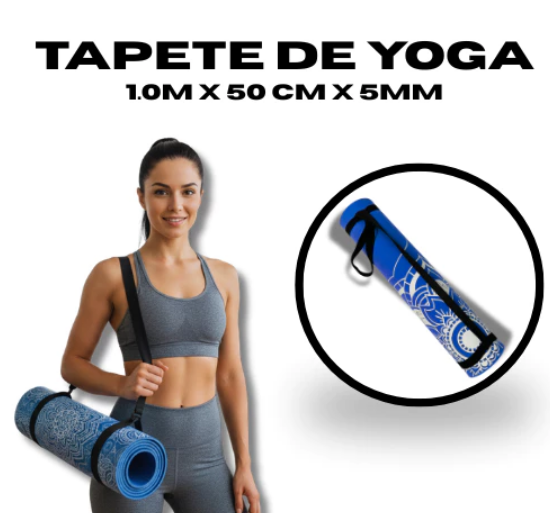 Tapete Yoga Fitness