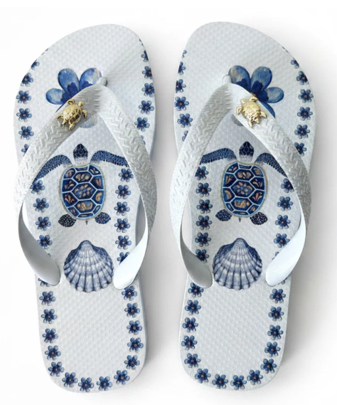 Chinelo Tartaruga Mar