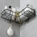 Prateleira de Canto Multiuso – Sem Furação (Banheiro, Lavanderia e Cozinha)