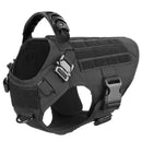Colar Peitoral Tático Militar para Cães de Grande Porte