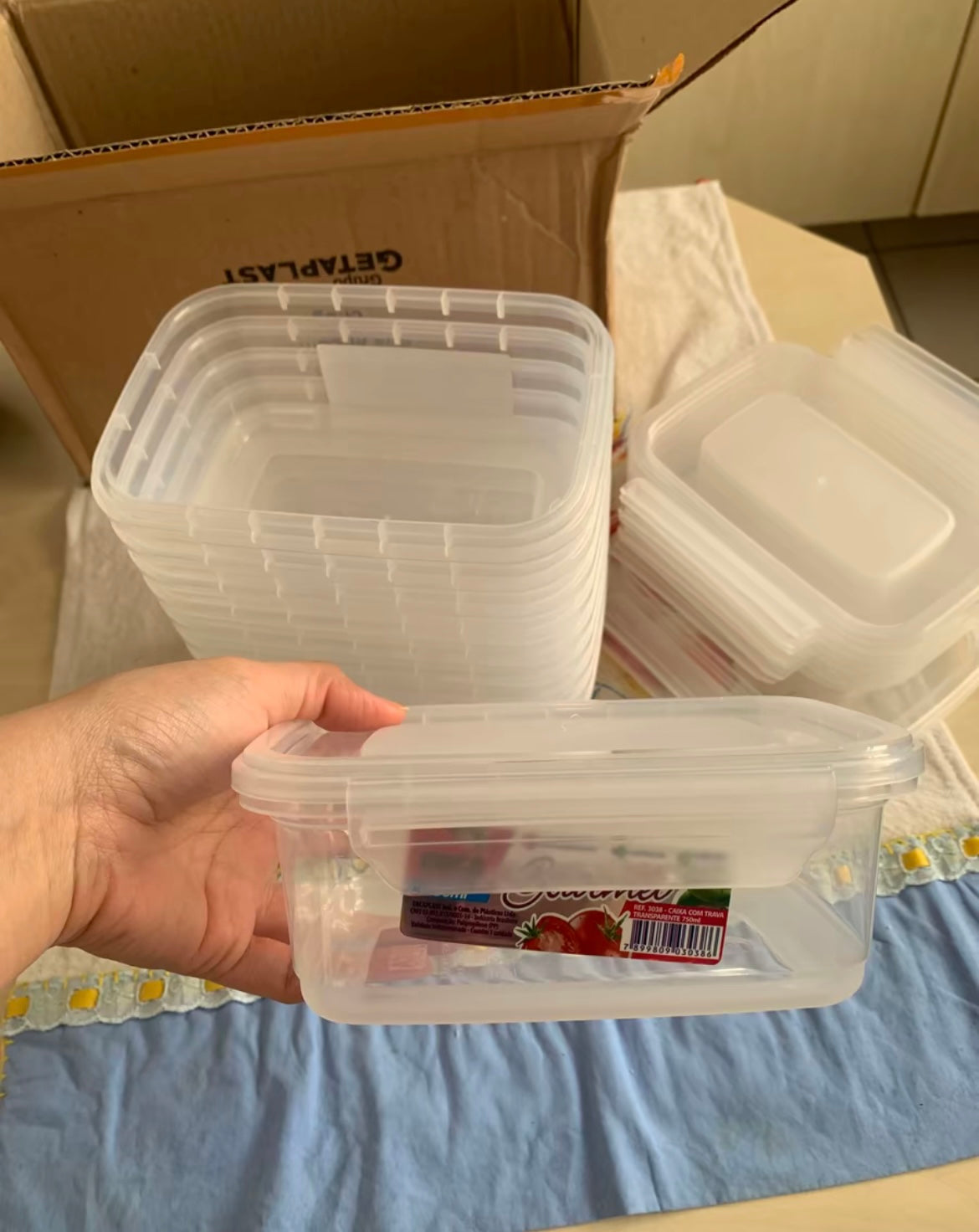 KIT Jogo de Pote com trava