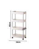 Estande Prateleira Multiuso para Banheiros, Cozinhas e Lavanderias