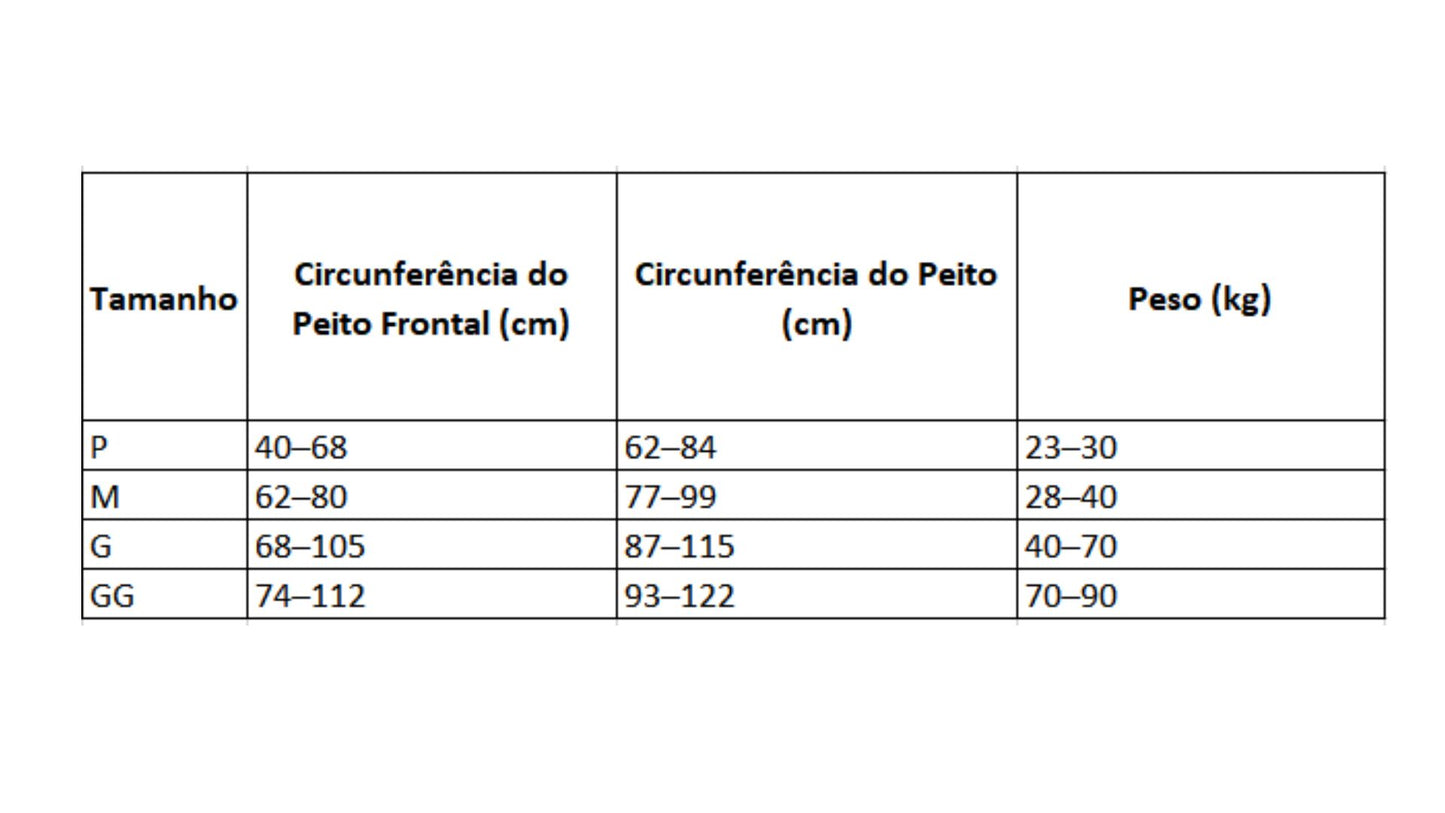 Colar Peitoral Tático Militar para Cães de Grande Porte