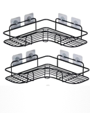 Prateleira de Canto Multiuso – Sem Furação (Banheiro, Lavanderia e Cozinha)