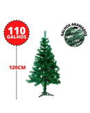 🎄 Árvore de Natal de Luxo Verde – 1,20 m ou 1,80 m