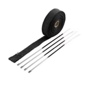 Fita Térmica de Fibra de Vidro para Escapamento de Moto/Carro – 5 Metros