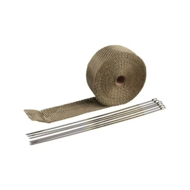 Fita Térmica de Fibra de Vidro para Escapamento de Moto/Carro – 5 Metros