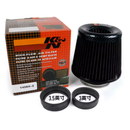 Filtro De Ar Esportivo K&n Duplo Fluxo Cônico Ajustável - 76MM 89MM 101MM (3 / 3,5 / 4 polegadas)