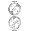 Disco de freio para Honda CRF R/CR  (importada)