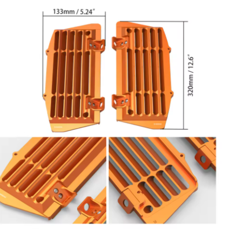 Protetor de Radiador NICECNC para KTM EXC/ GAS GAS/ HUSQVARNA