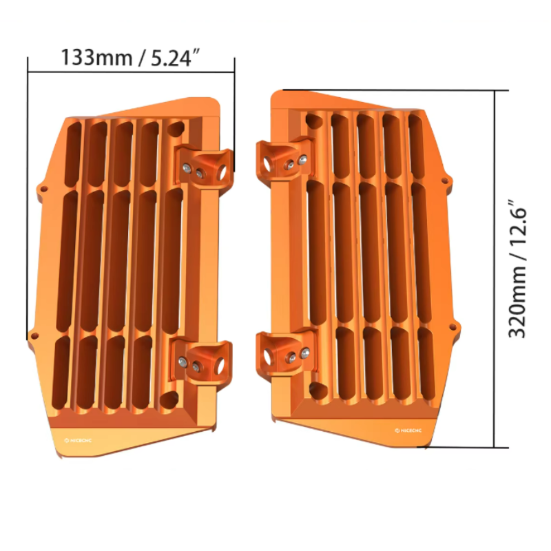 Protetor de Radiador NICECNC para KTM EXC/ GAS GAS/ HUSQVARNA