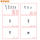 Kit Completo de Parafusos de Reparo M6/M8: Para KTM SX/SXF/XC/XCF/EXC/EXCF/XCW-250/300/350/450