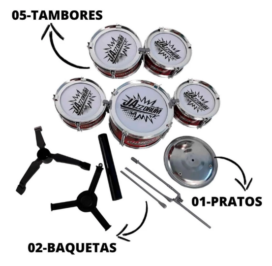 Bateria Infantil Musical