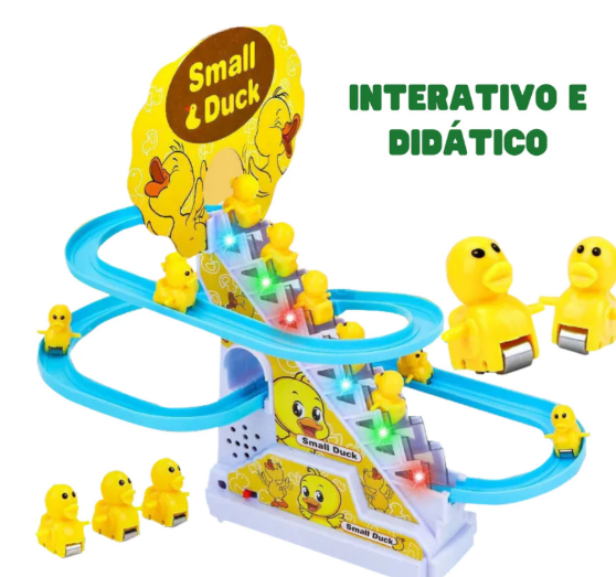 Brinquedo Pista Patinho Musical com Luzes